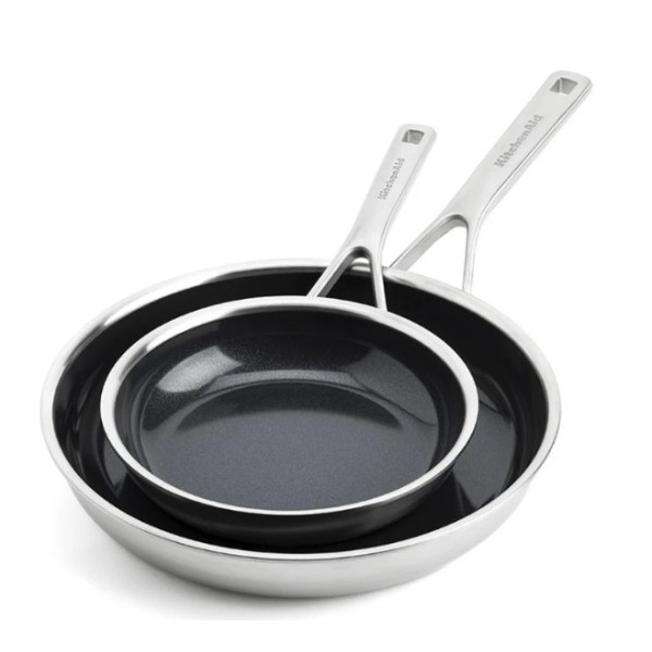 Фото - Набір сковорідок KitchenAid MSS 20+28 см (CC006065-001)