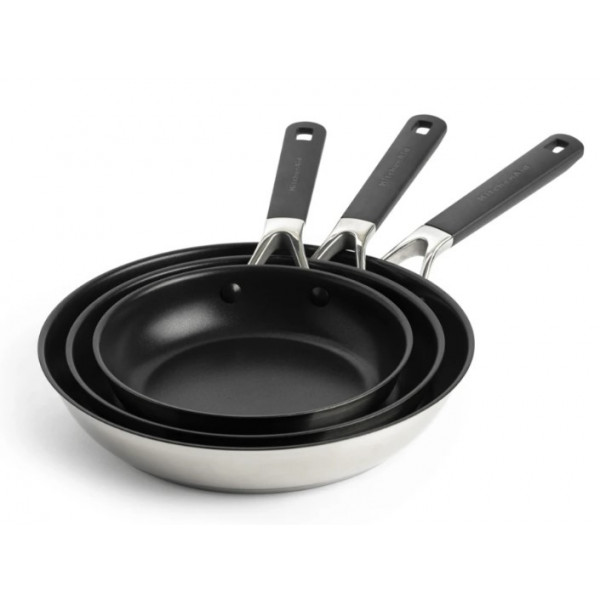 Фото - Набор сковород KitchenAid CSS 20+24+28 см (CC005708-001)