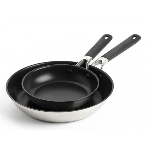Фото - Набір сковорідок KitchenAid CSS 20+28 см (CC005706-001)