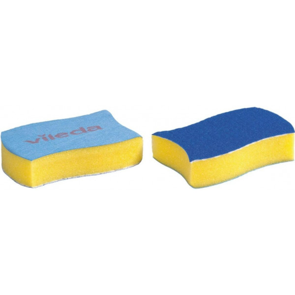 Фото - Набір губок поролонових для миття посуду Vileda Ceran 2 шт. (4023103140448)