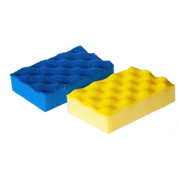 Фото - Губка для миття посуду поліуретанова Добра господарочка Effective 110х70х30 мм 2 шт. (4820086523066)