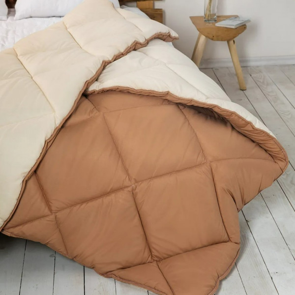 Фото - Ковдра зимова полуторна ТЕП Alaska 150х205 см Бежевый (1-00150_28631) Фото - Ковдра зимова полуторна ТЕП Alaska 150х205 см Бежевый (1-00150_28631)