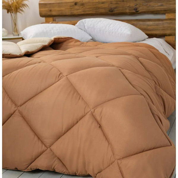 Фото - Ковдра зимова полуторна ТЕП Alaska 150х205 см Бежевый (1-00150_28631)