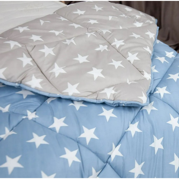 Фото - Ковдра зимова полуторна ТЕП Alaska 150х205 см Зірки (1-00150_23920)