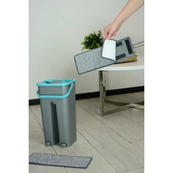 Фото - Набір для прибирання Idea Home 120 см 4л (DS-342C Grey-Blue)