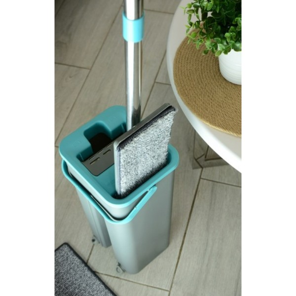 Фото - Набір для прибирання Idea Home 120 см 4л (DS-342C Grey-Blue)