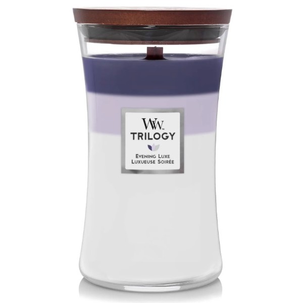 Фото - Свеча стекло Woodwick Large Trilogy Evening Luxe (Вечерний Люкс) 609г (1743629E) Фото - Свеча стекло Woodwick Large Trilogy Evening Luxe (Вечерний Люкс) 609г (1743629E)