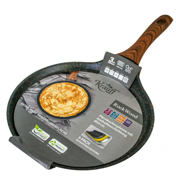 Фото - Сковорода для блинов Krauff RockWood 24 см (25-45-100)