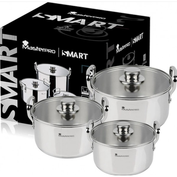 Фото - Набор посуды Masterpro Smart 6 пр. (BGMP-2145)