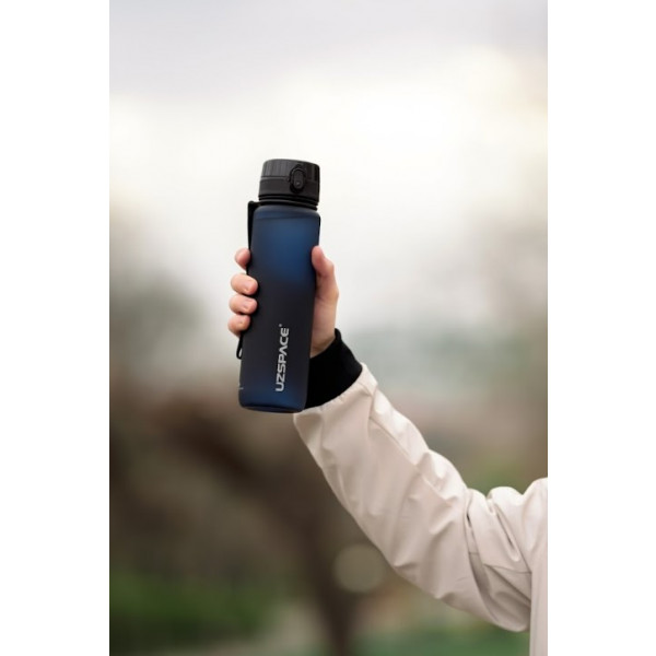 Фото - Пляшка для води UZspace 3053 Frosted 800 мл синя