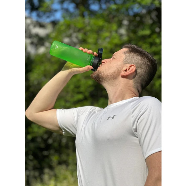 Фото - Пляшка для води UZspace 3026 Frosted 500 мл Свіжо зелена