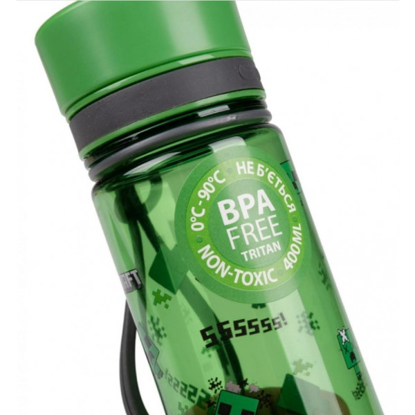 Фото - Бутылка для воды YES Minecraft 400 мл (708179)