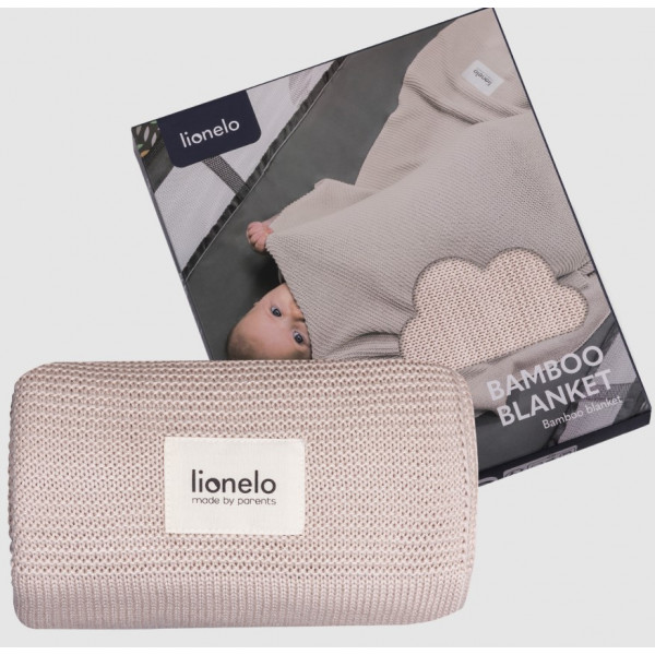 Фото - Плед детский лето Lionelo BAMBOO BLANKET BEIGE SAND