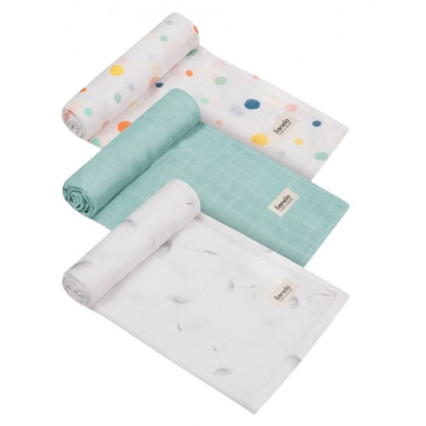 Фото - Плед дитячий літо Lionelo BAMBOO SET DOT