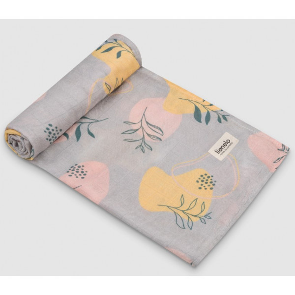Фото - Плед дитячий літо Lionelo BAMBOO SET LEAF