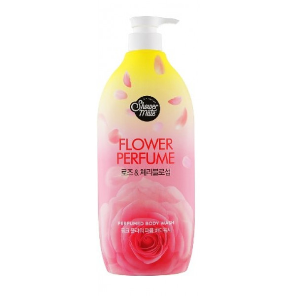 Фото - Гель для душа Shower Mate Perfumed Rose&Cherry Blossom 900 мл (8801046259863)