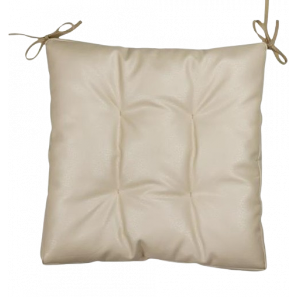 Фото - Подушка для стула Прованс Кремовая 40х40 см (034077)