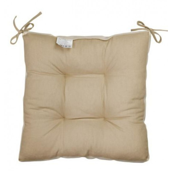 Фото - Подушка для стула Прованс Кремовая 40х40 см (034077)