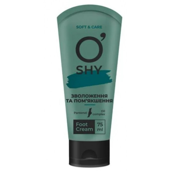 Фото - Крем для ніг O'Shy Зволоження та пом’якшення 75 мл (4820185226462)