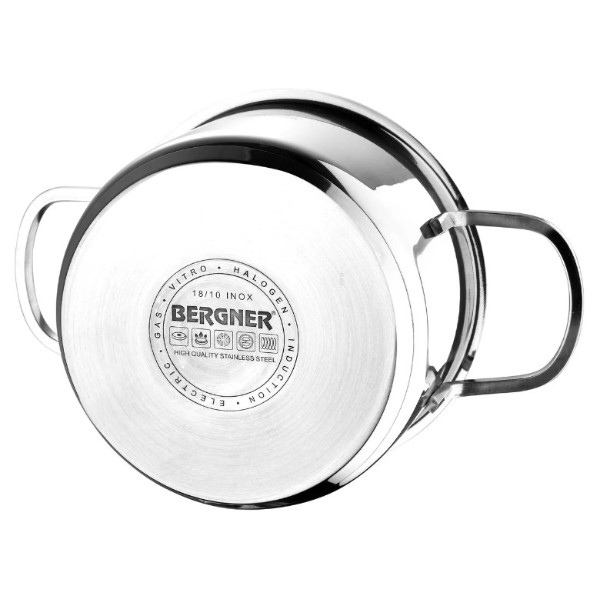 Фото - Набір посуду Bergner Classic 1.7 л, 2.3 л, 3.3 л 6 шт. (BG-6284)