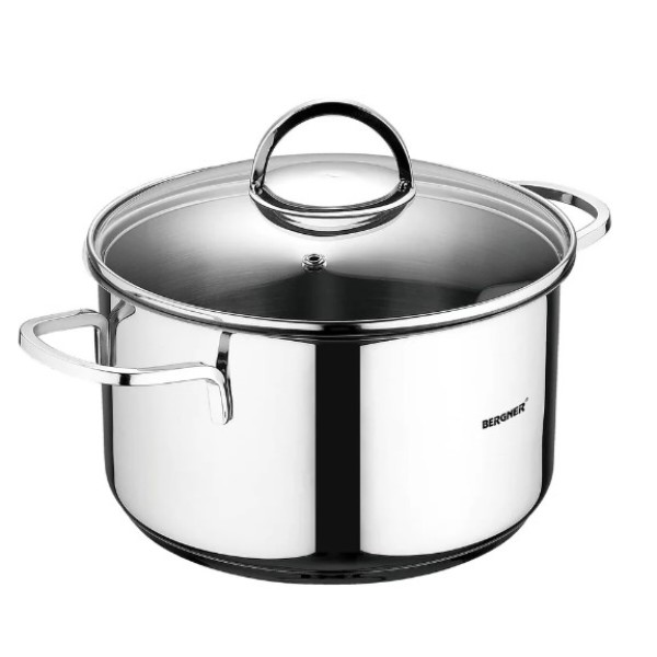 Фото - Набір посуду Bergner Classic 1.7 л, 2.3 л, 3.3 л 6 шт. (BG-6284)