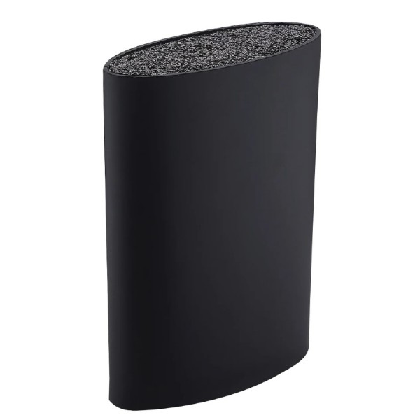 Фото - Подставка для ножей Bergner Black & white 15,6х6,6х22 см (BG-3997-BL)