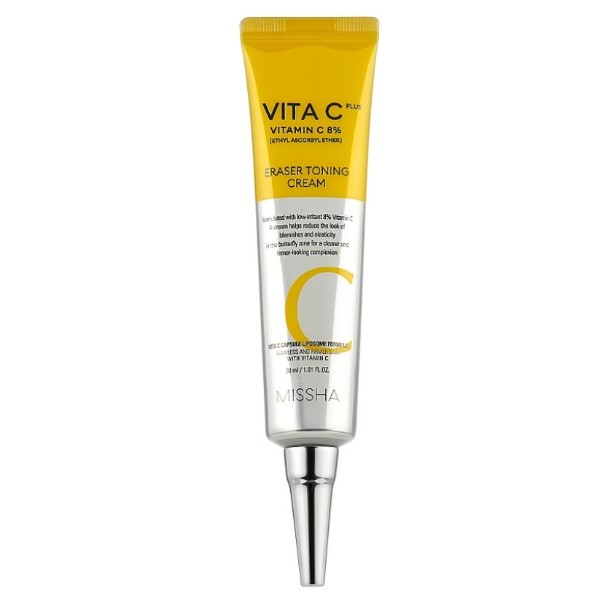 Фото - Крем для обличчя Missha Vita C Plus Eraser Toning 30 мл (8809747923564)