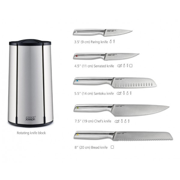 Фото - Набір ножів Joseph Joseph 5 шт. (10546)