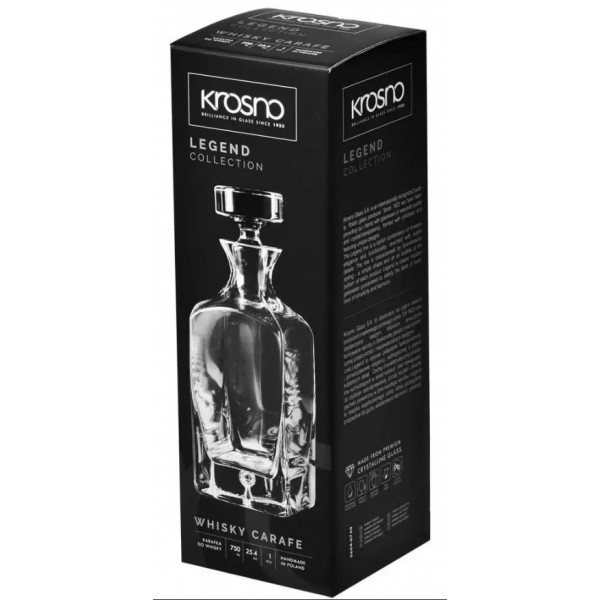 Фото - Графин Krosno LEGEND 750 мл (791227)