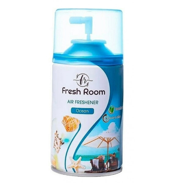 Фото - Змінний балон до освіжувача повітря Fresh Room 250 мл Океан (8696630132901) Фото - Змінний балон до освіжувача повітря Fresh Room 250 мл Океан (8696630132901)