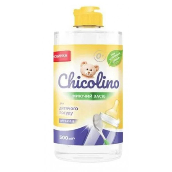 Фото - Засіб для ручного миття посуду Chicolino 500 мл (4823098413721)