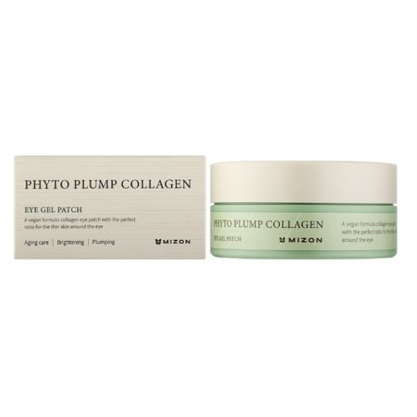 Фото - Патчі для шкіри навколо очей Mizon PHYTO PLUMP COLLAGEN 60 шт. (8809663754273)