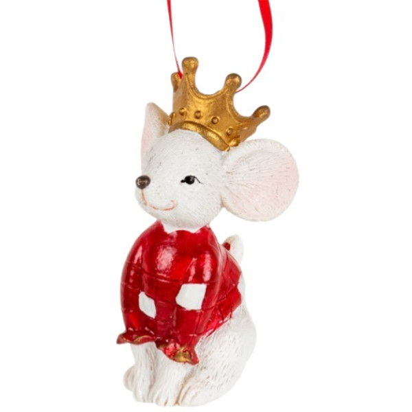 Фото - Ёлочная игрушка Lefard Мышонок 7 см (191-084) Фото - Ёлочная игрушка Lefard Мышонок 7 см (191-084)