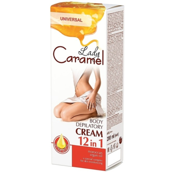 Фото - Крем для депіляції Caramel 200 мл 12в1 (4823015934018)