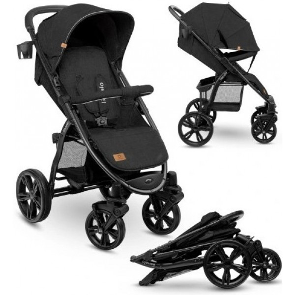 Фото - Коляска прогулянкова Lionelo Annet Black Carbon