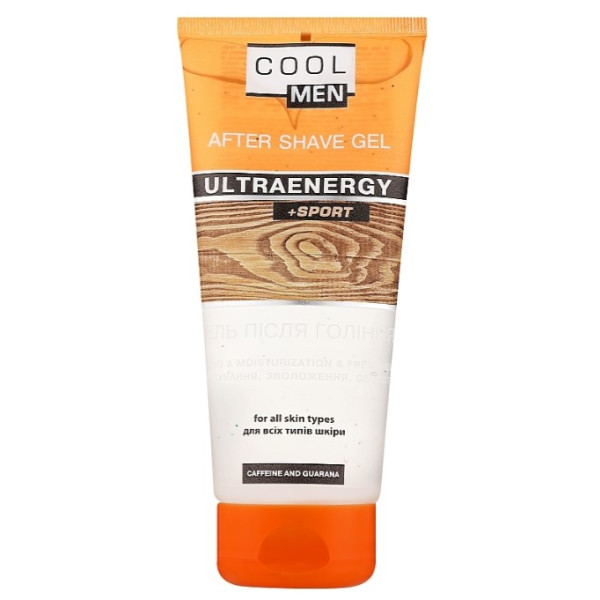 Фото - Гель після гоління Cool men UltraEnergy 200 мл (4823015930546)