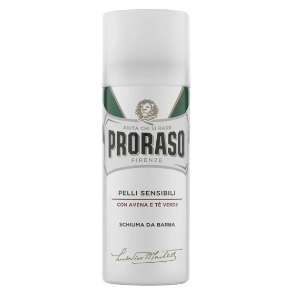 Фото - Піна для гоління Proraso Proraso Shaving Foam Sensitive Green Tea 50 мл (80199120)