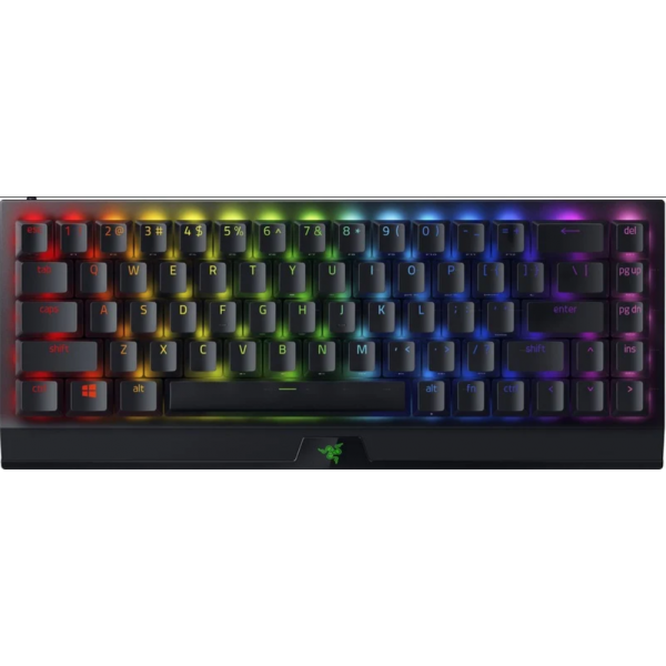 Фото - Клавіатура бездротова ігрова Razer BlackWidow V3 Mini Hyperspeed Green Switch RU (RZ03-03891600-R3R1)