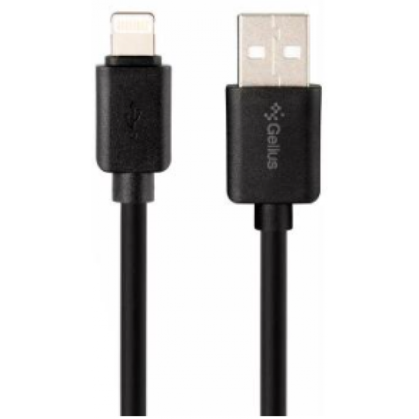 Фото - Автомобільний зарядний пристрій Gelius АЗУ Gelius Ultra Voyager GU-CC02 2USB 2.4A + Cable iPhone X Black