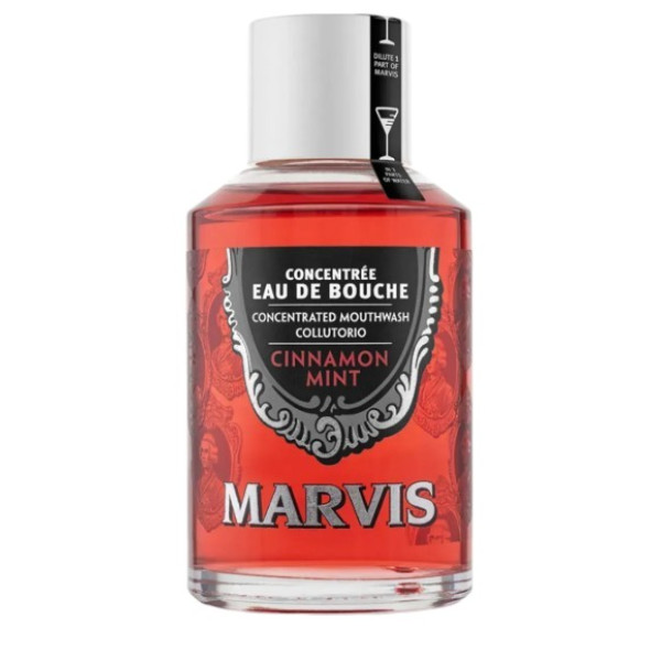 Фото - Ополіскувач для порожнини рота Marvis Концентрат Cinnamon Mint 120 мл (8004395111596)