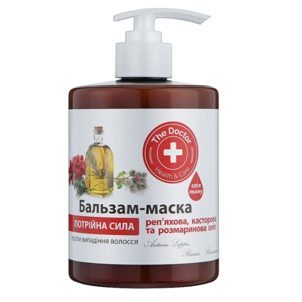Фото - Маска для волосся The Doctor Health&Care потрійна сила 500 мл (4823015929854)
