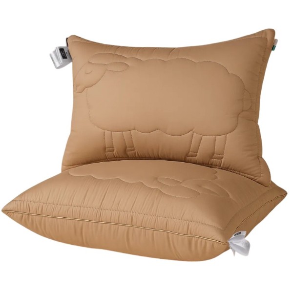 Фото - Подушка стандартная MirSon №517 Marzello Collection Wool средняя 70x70 см (2200012229439)