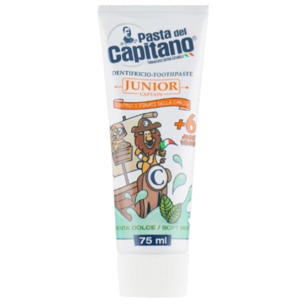 Фото - Зубна паста Pasta Del Capitano Junior Soft Mint 6+ 75 мл (PTPJSM75)