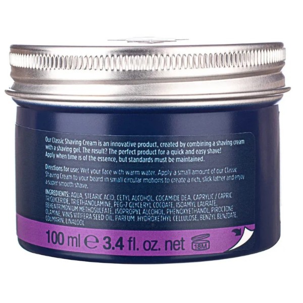 Фото - Крем для гоління The Bluebeards Revenge Classic Shaving cream 100 мл NEW (5060297002618)