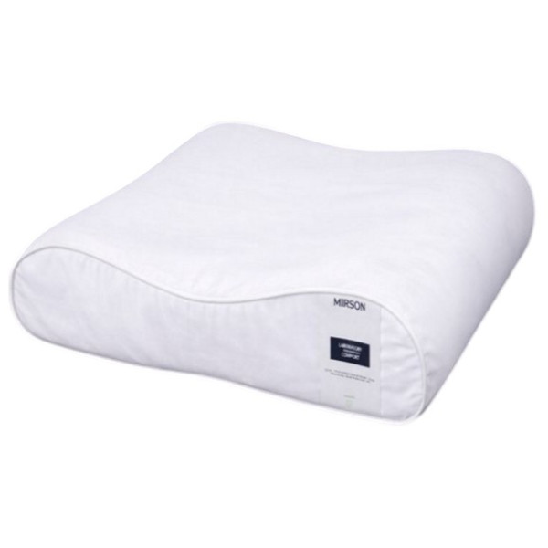 Фото - Подушка ортопедична MirSon №4161 28-0001 White Velvet (2200006423751)