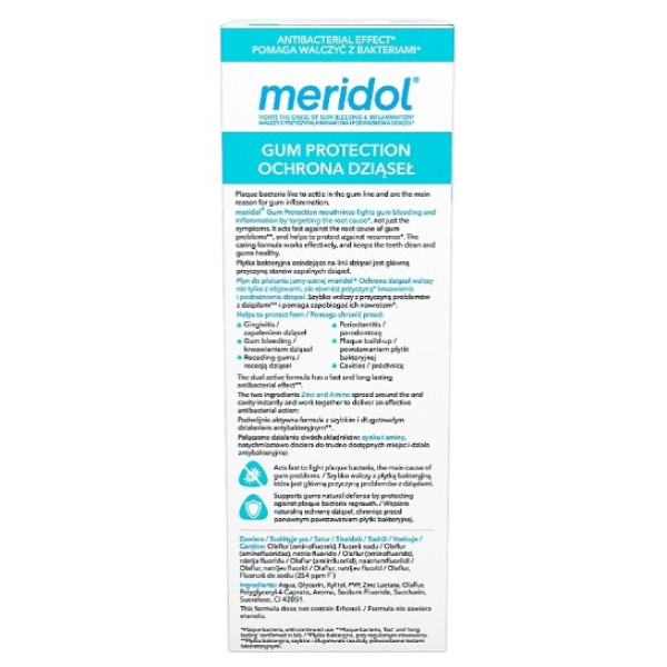 Фото - Ополаскиватель для полости рта Meridol 400 мл (8718951560437)