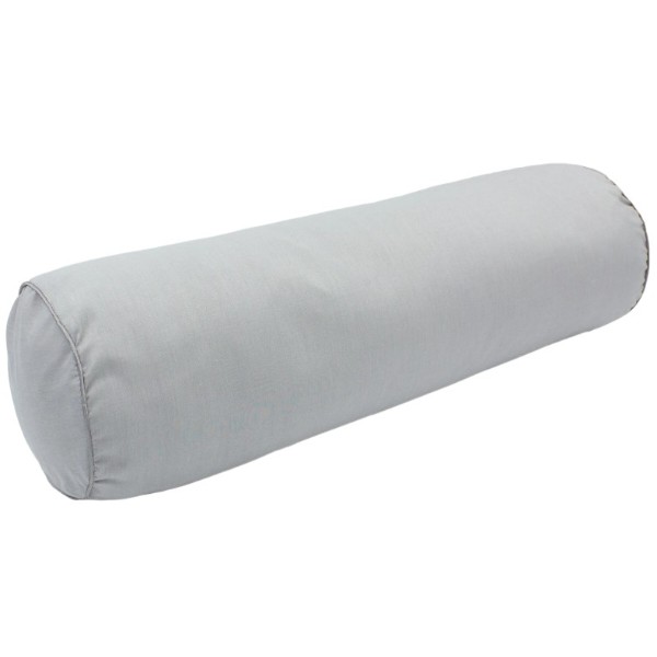 Фото - Подушка валик MirSon №8106 Naturale Line 16-5703 Light Gray EcoSilk 100х20 см (2200006247814)