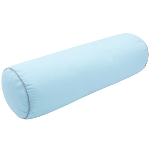 Фото - Подушка валик MirSon №8101 Eco Line Blue EcoSilk 100х20 см (2200006247517)