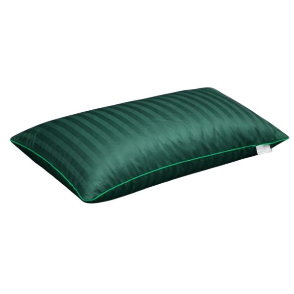 Фото - Подушка ортопедична MirSon №4025 Satin Stripe 30-0017 Green Women (2200006422358)