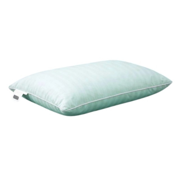 Фото - Подушка ортопедична MirSon №4023 Satin Stripe 30-0015 Green Wave Women (2200006422327)